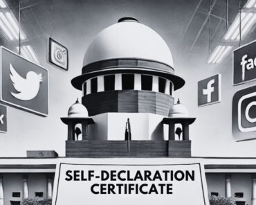 Supreme Court Mandates Self-Declaration Certificate ...