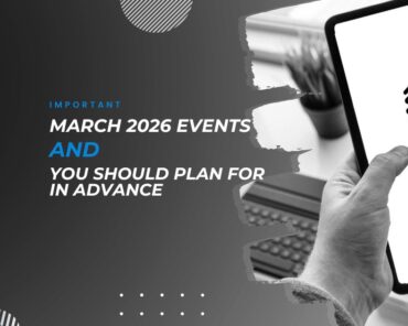 Important March 2026 Events and You Should Plan for in Advance JUGADWALE