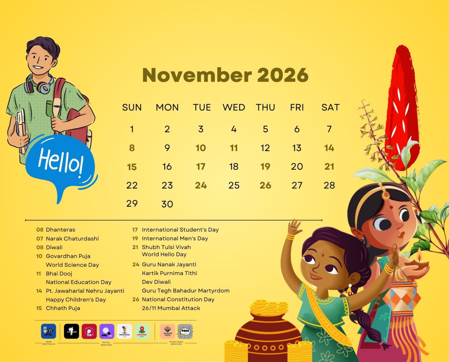 Major November 2026 Events You Should Plan for in Advance - Jugadwale
